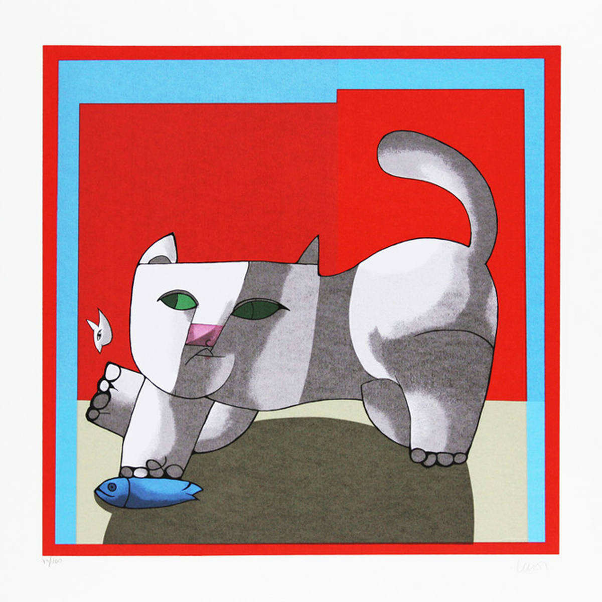 O gato e o peixe x/100