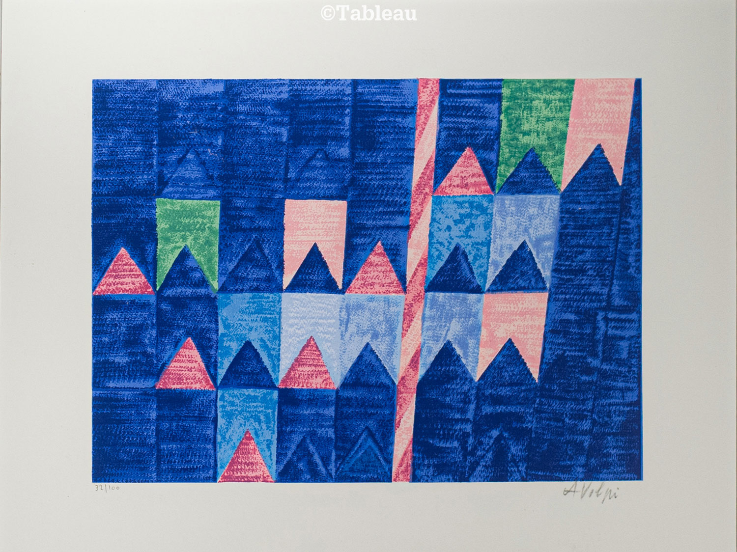 Alfredo Volpi - Bandeirinhas