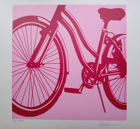 Bicicleta Rosa