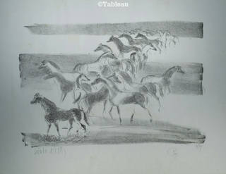 Lívio Abramo - Cavalos