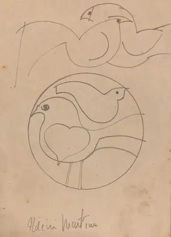 Aldemir Martins - Pássaros