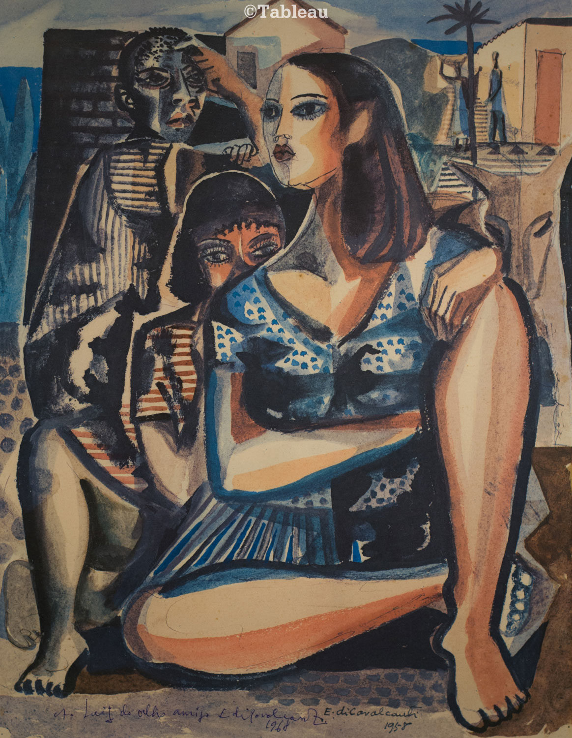 Emiliano di Cavalcanti - Figuras