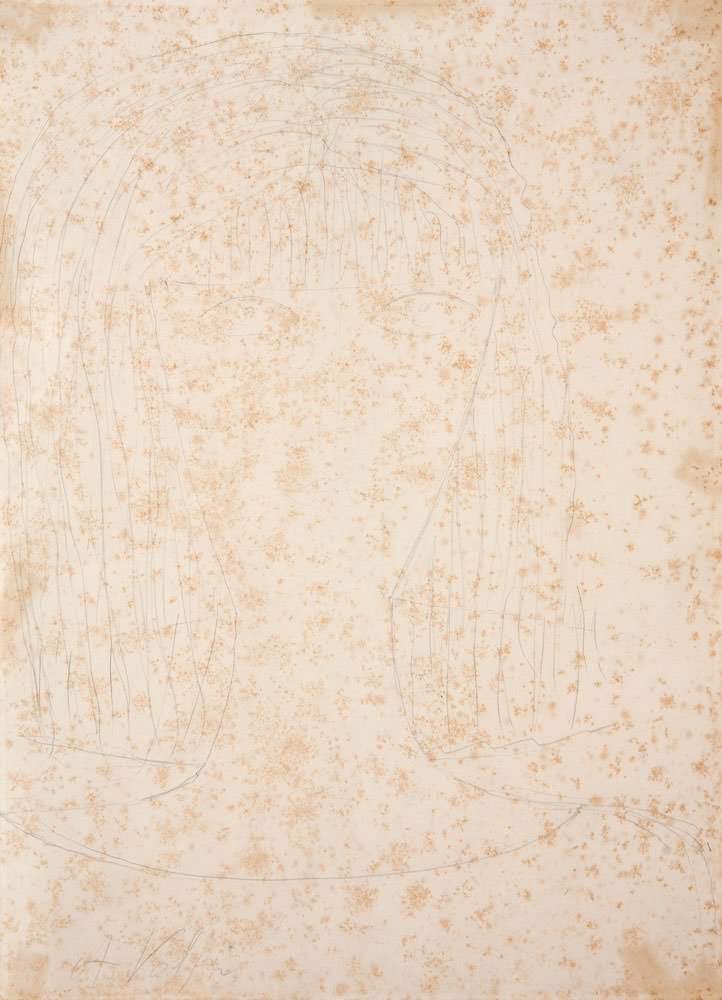 Alfredo Volpi - Retrato de Eleonore Koch