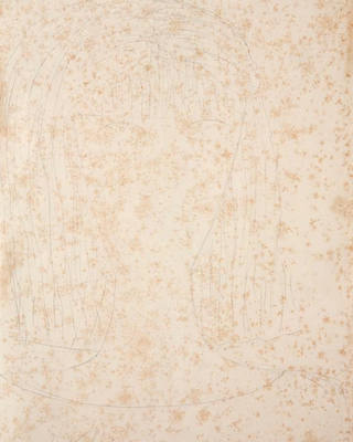 Alfredo Volpi - Retrato de Eleonore Koch