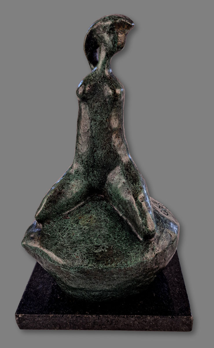 Carybé - Mulher sentada