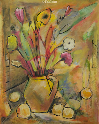 Aldo Bonadei - Flores
