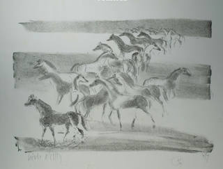 Lívio Abramo - Cavalos