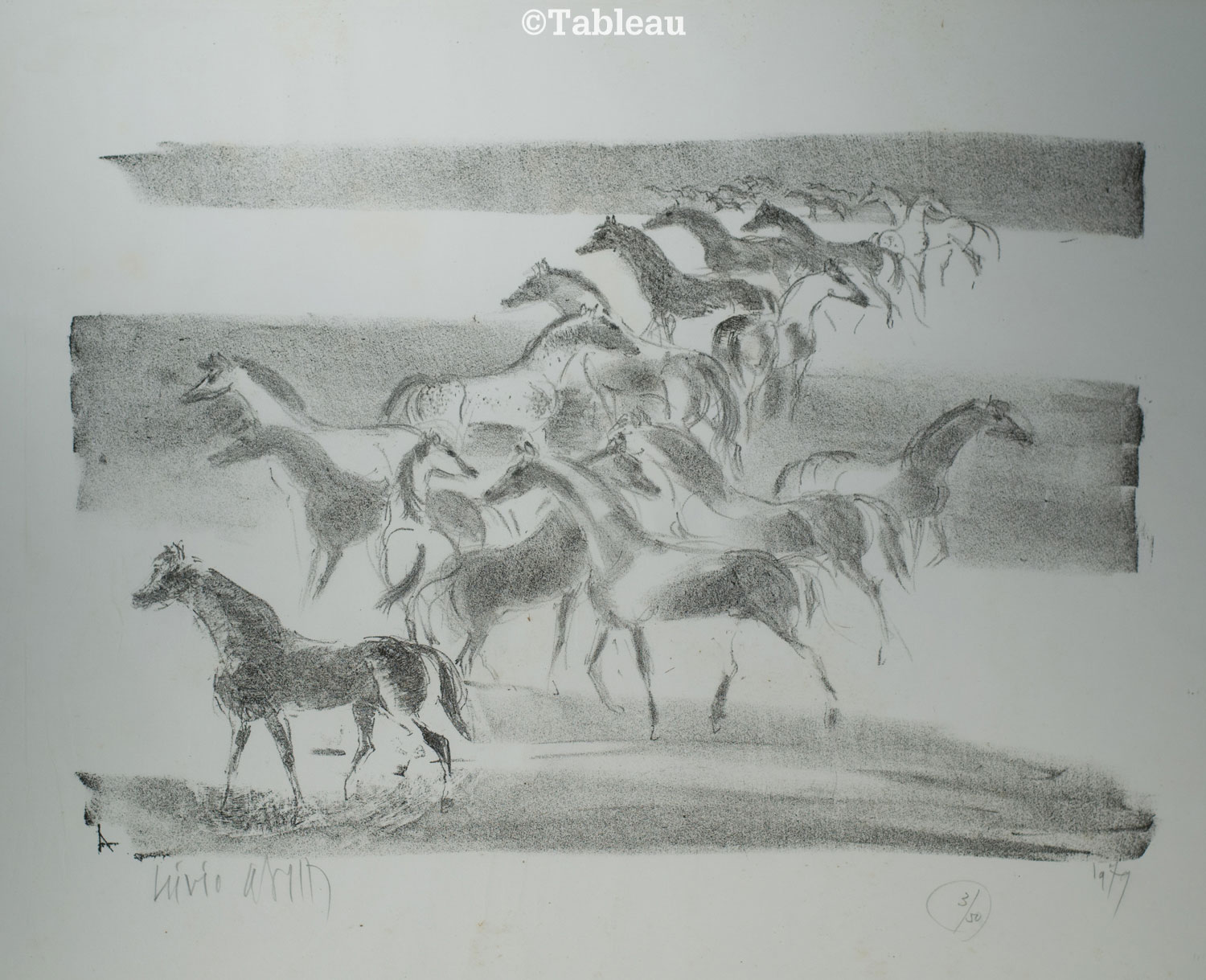 Lívio Abramo - Cavalos