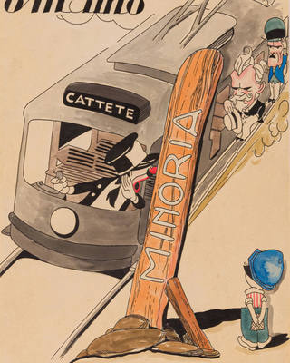 J. Carlos - Capa da revista "o malho"