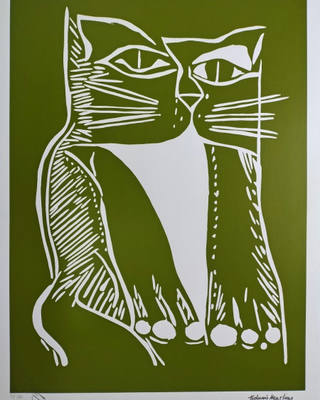 Aldemir Martins - Gato Verde
