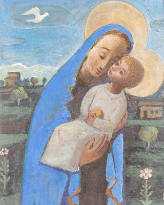 Fulvio Pennacchi - Virgem com Menino Jesus