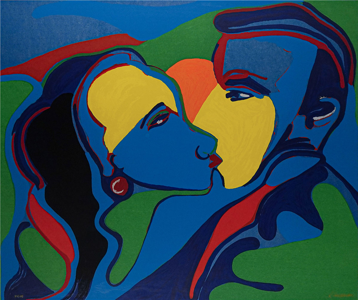 Rubens Gerchman - O beijo