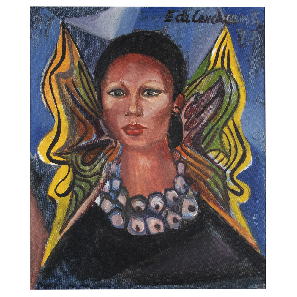Emiliano di Cavalcanti - Figura feminina com colar