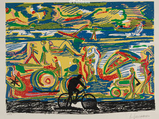 Rubens Gerchman - Na praia