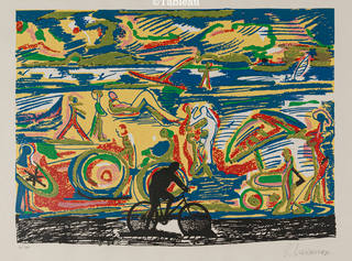 Rubens Gerchman - Na praia