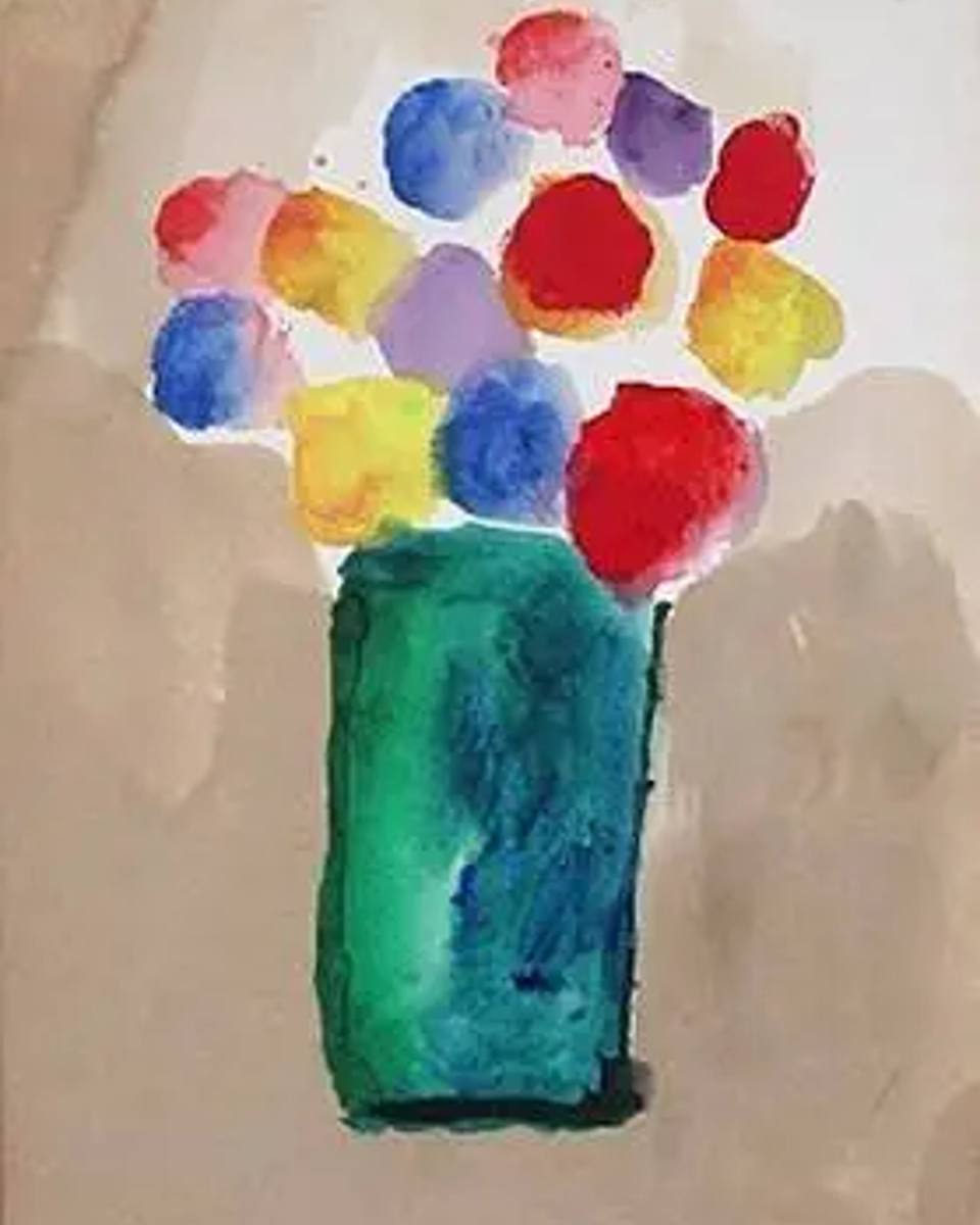 Aldemir Martins - Vaso com flores Data