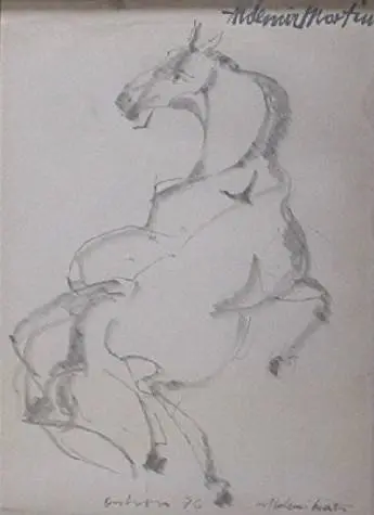 Aldemir Martins - Cavalo