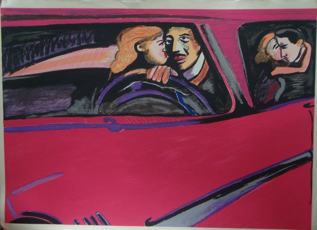 Rubens Gerchman - O beijo