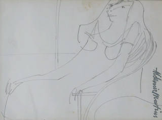 Aldemir Martins - Mulher - déc. 70