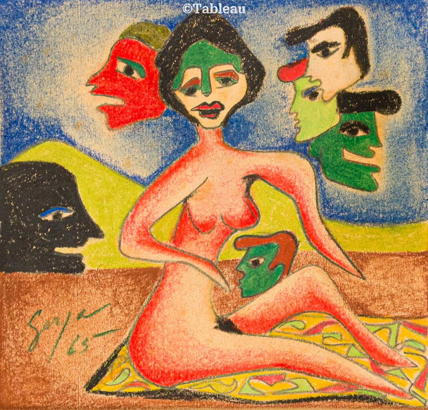 Ivan Serpa - Figuras