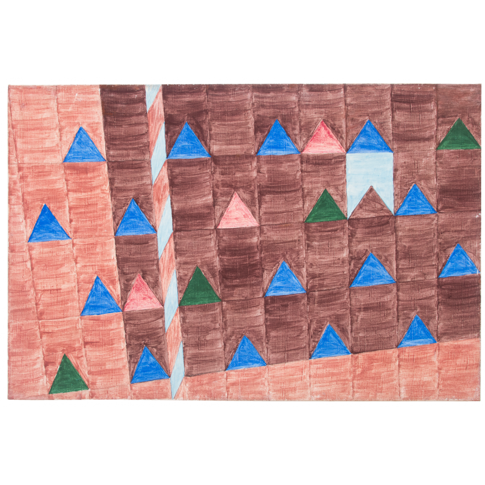 Alfredo Volpi - Bandeirinhas e Mastro
