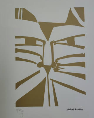 Aldemir Martins - Gato Verde Claro