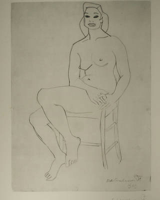 Emiliano di Cavalcanti - Nu