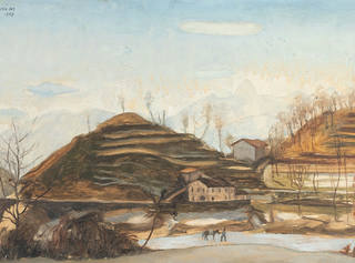 Fulvio Pennacchi - Paisagem de Garfagnana