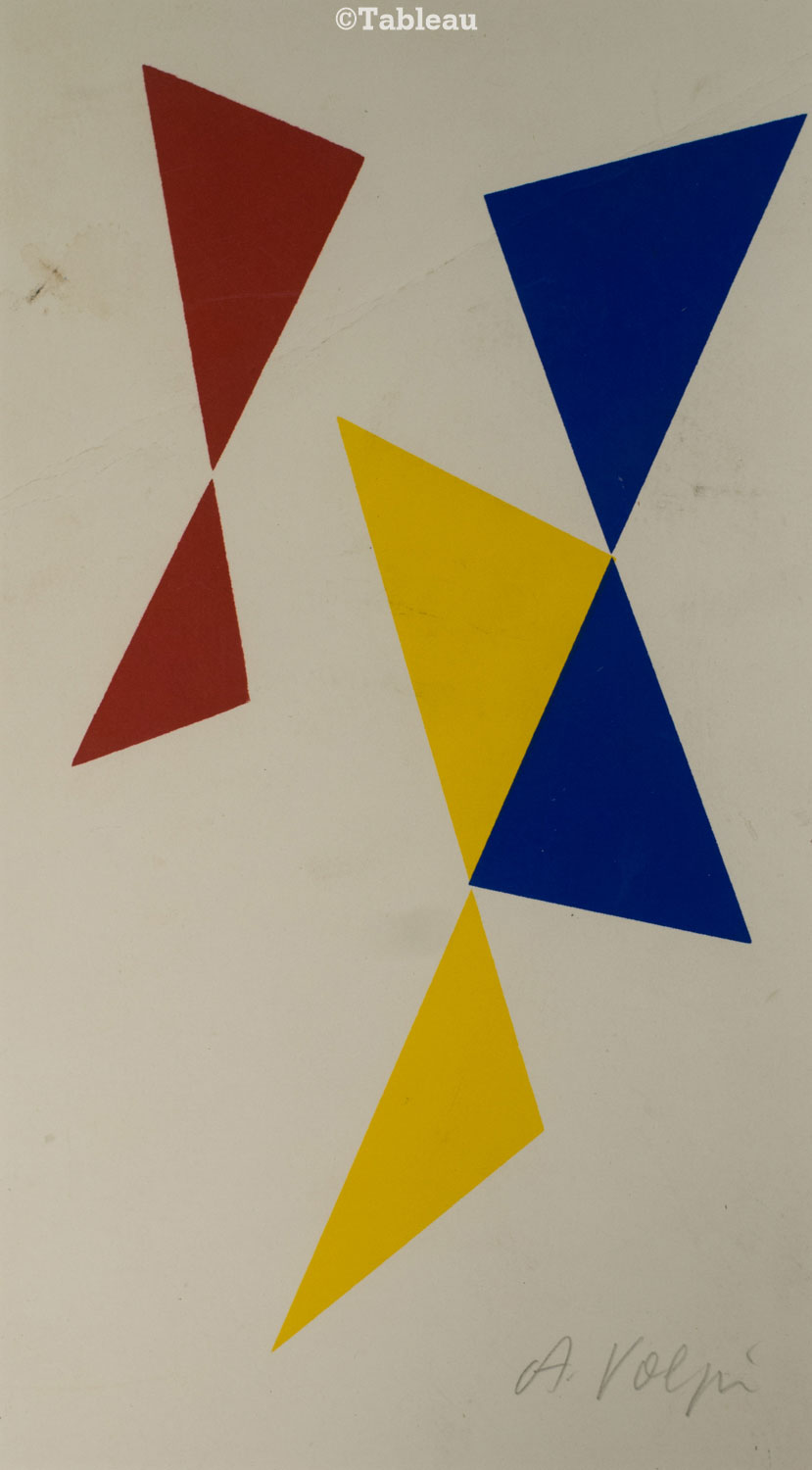 Alfredo Volpi - Triângulos