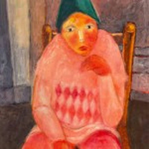 Palhaço Cor-de-Rosa