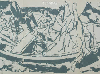 Carybé - No barco