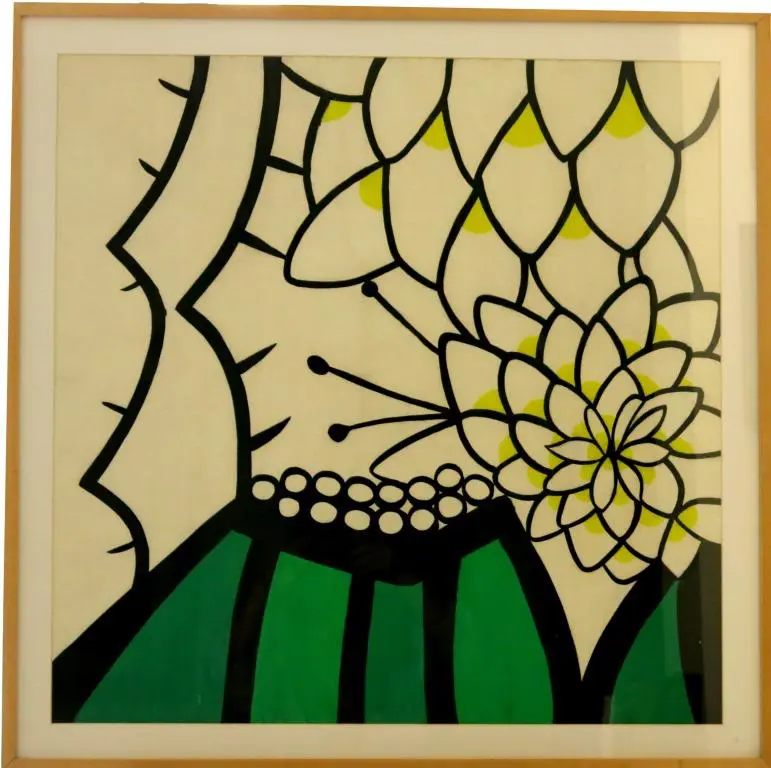 Aldemir Martins - Flor de Mndacarú