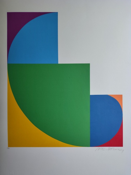 Antonio Peticov - Composição geométrica