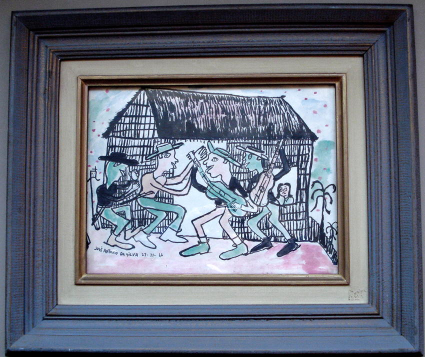José Antônio da Silva - Nanquim Aquarelado