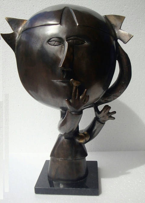 Menina de trança