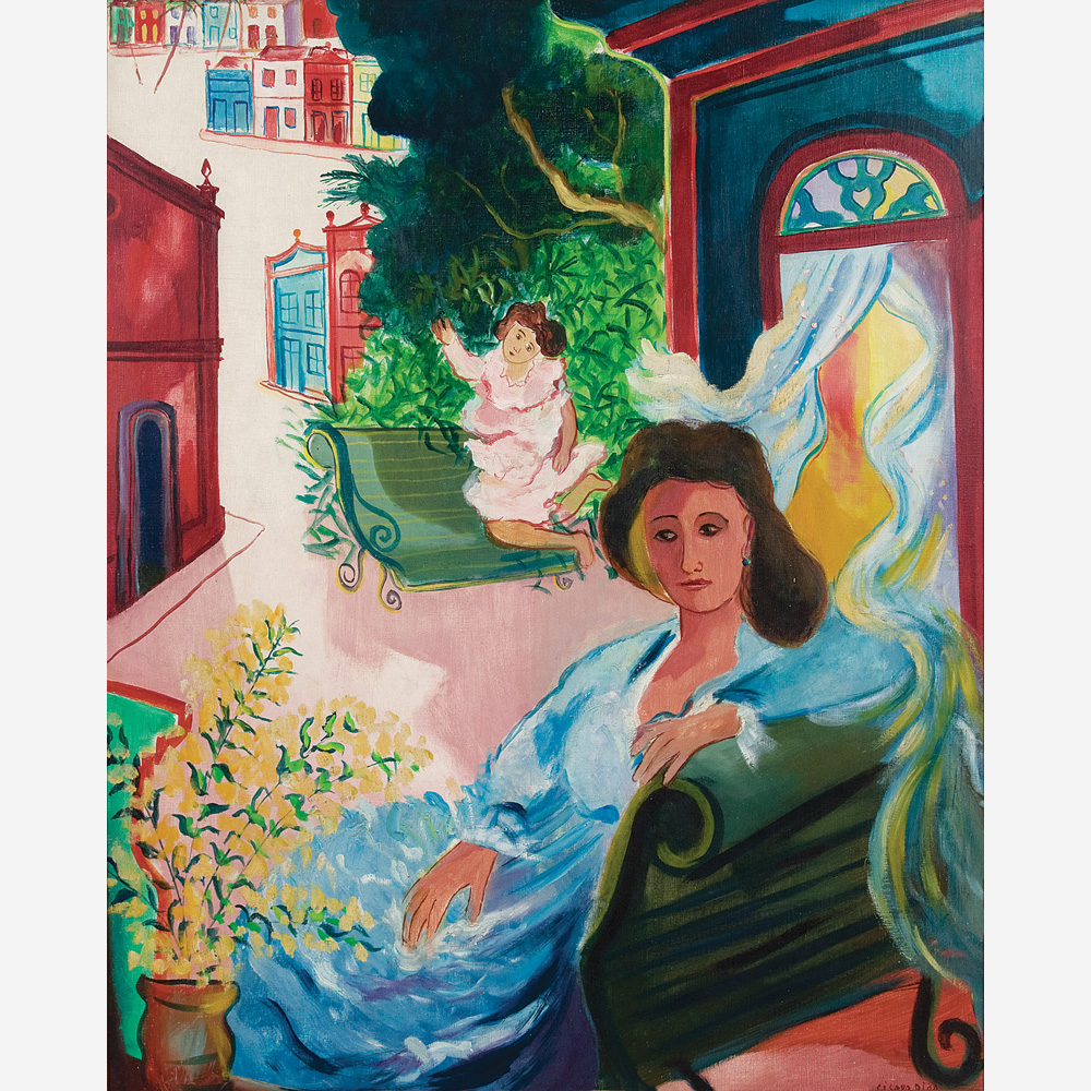 Cícero Dias - Figuras na paisagem