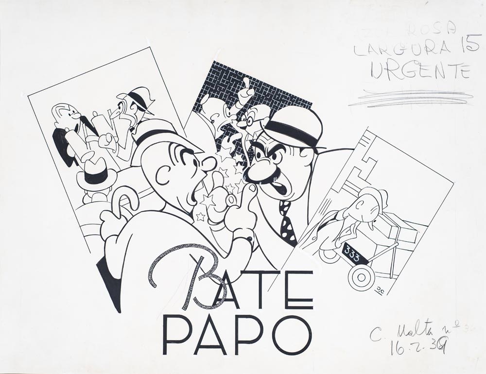 Bate Papo - Vinheta Revista Cruz de Malta nº 36
