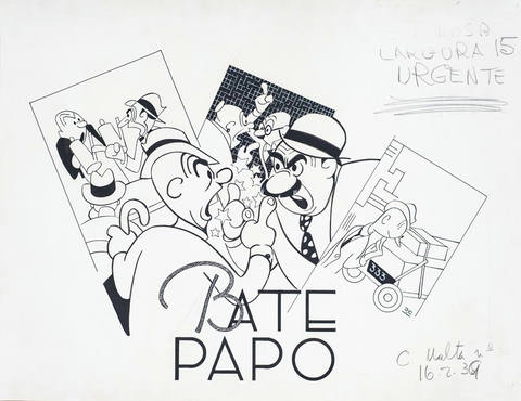 Bate Papo - Vinheta Revista Cruz de Malta nº 36