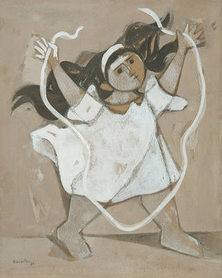 Milton Dacosta - Menina Pulando Corda