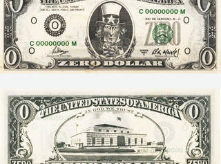 Cildo Meireles - Zero dollar