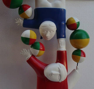 Inos Corradin - Dois Equilibristas (Vertical)