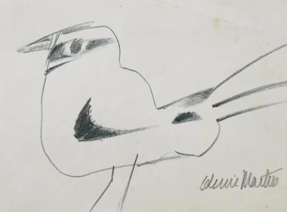 Aldemir Martins - Pássaro