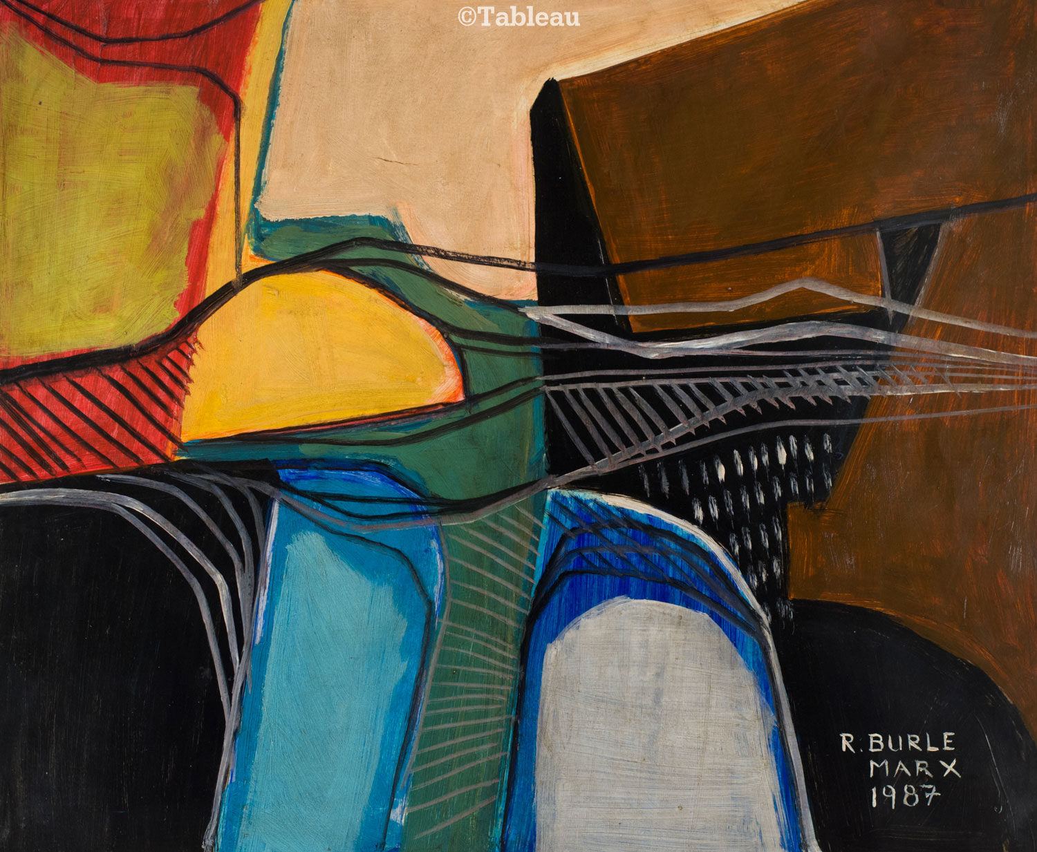 Roberto Burle Marx - Composição