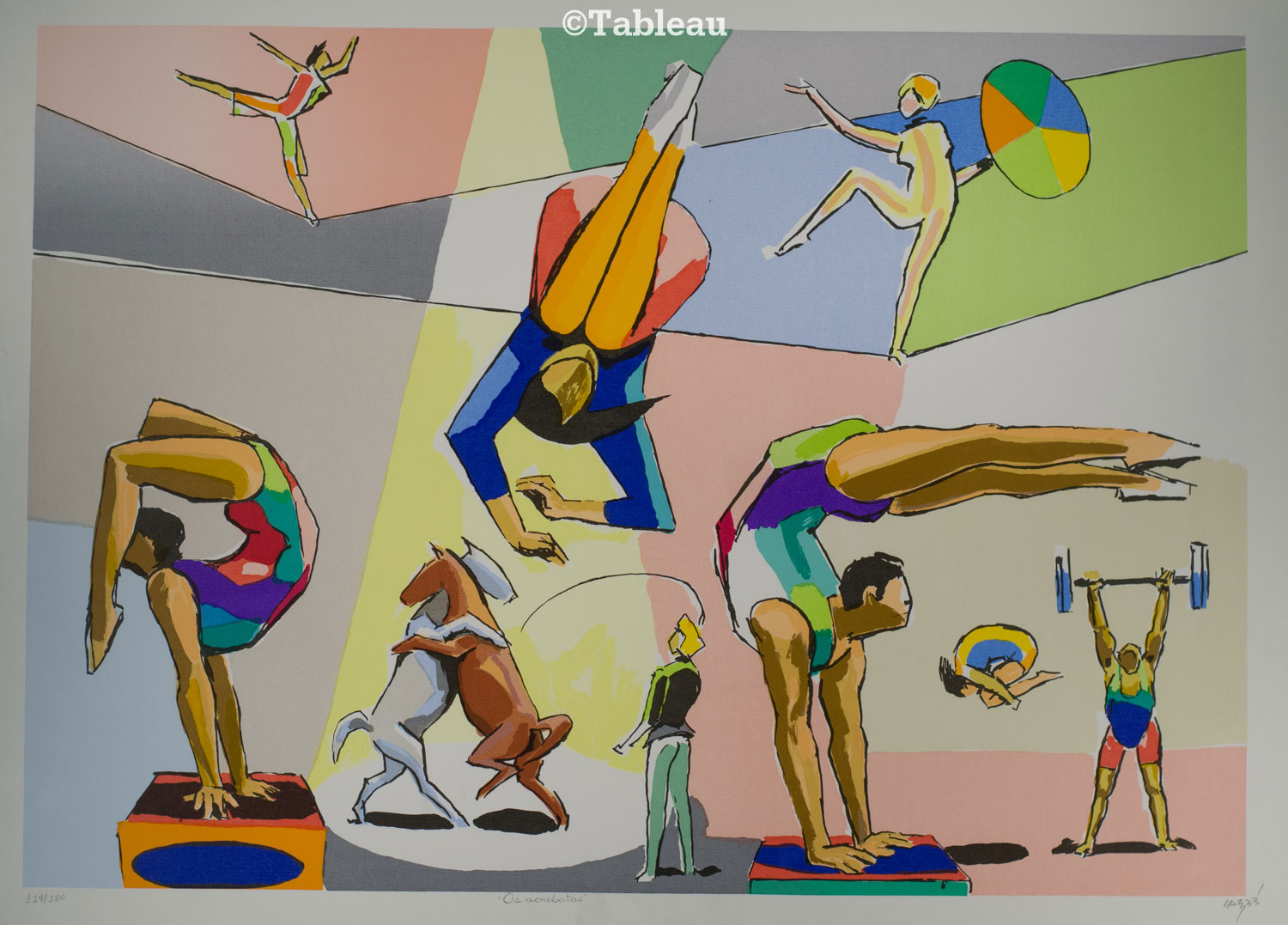 Os acrobatas