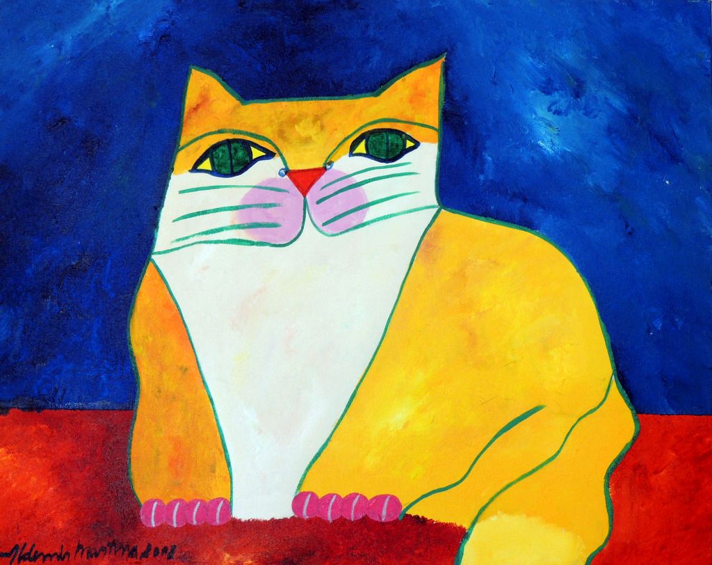 Aldemir Martins - Gato Amarelo
