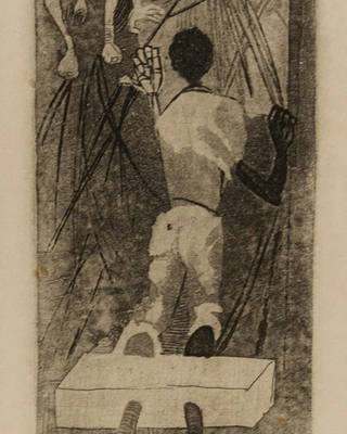 Candido Portinari - Mestiço preso em tronco