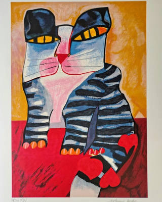 Aldemir Martins - Gato Listrado