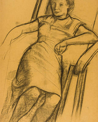 Aldo Bonadei - Mulher sentada