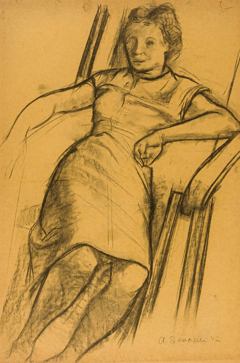 Mulher sentada