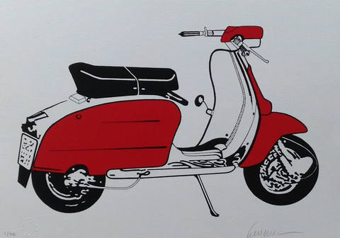 Lambreta Vermelha